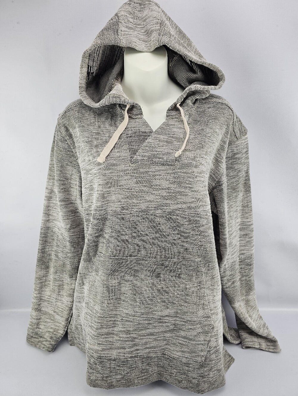 The North Face Women's Wells Cove Pullover Marled Knit Hoodie Size Large